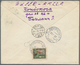 Sowjetunion: 1930, 80 K Carmine Zeppelin, Perf. 10 1/2, Single Franking On Registered Express Cover - Gebruikt