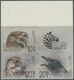 Sowjetunion: 1990 Animals As IMPERFORATED Top Marginal Se-tenant Block Of Four, Mint Never Hinged, F - Gebruikt