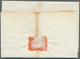 Spanien - Vorphilatelie: 1851, Folded Entire-letter From Madrid To Astorga With Boxed "EL COMISARIO - ...-1850 Prephilately