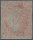 Spanien: 1853, 2r. Vermilion, Bright Colour, Close To Full Margins, Unused No Gum, Repaired. Overall - Used Stamps