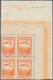 Spanien: 1931, 900 Years Montserrat Monastery Airmail Stamps Perf. 11¼ Complete Set Of Five In Block - Gebruikt