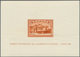 Spanien: 1937, Toledo IMPERFORATE Miniature Sheet Pair Numbered On Reverse, Mint Never Hinged And Sc - Gebruikt