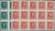 Spanien: 1938, Ferdinand II. Complete Set Of Six (incl. Diff. Imprints Of 15c. And 30c.) In IMPERFOR - Gebruikt