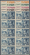 Spanien: 1951, Stamp Day ‚500th Birthday Of Queen Isabella I.‘ Complete Set In Blocks Of Ten, Mint N - Gebruikt