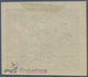 Tschechoslowakei: 1920, 28 Kc On 500 H Red-brown, Imperforated Proof Of Unissued Airmail Stamp, VF M - Other & Unclassified