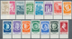 Türkei: 1935, Woman's Rights Congress Complete Set Of 15 Values, Bottom Margin Imprints, Mint Never - Unused Stamps