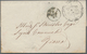 Italien - Altitalienische Staaten: Kirchenstaat: 1852, 2 X 1/2 Baj Black On Deep Violet, Each Stamp - Kerkelijke Staten