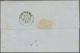 Italien - Altitalienische Staaten: Kirchenstaat: 1852, 1 Greyish-green Bajocco On A Letter Sent Dire - Kerkelijke Staten