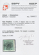 Italien - Altitalienische Staaten: Kirchenstaat: 1852, 1 Baj Black On Green, Stamp From Top Margin, - Kerkelijke Staten