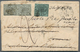 Italien - Altitalienische Staaten: Kirchenstaat: 1852/1864, 1 Baj Black On Deep Green And Horizontal - Stato Pontificio