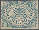 Italien - Altitalienische Staaten: Kirchenstaat: 1852, 50baj. Blue, Fresh Colour, Cut Into At Top Ot - Stato Pontificio