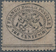 Italien - Altitalienische Staaten: Kirchenstaat: 1868, 3c. Black On Reddish Grey With Gutter Pair Gu - Kerkelijke Staten