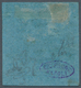 Italien - Altitalienische Staaten: Modena: 1852: 40 Cents Black On Light Blue ("celeste"), Without D - Modena