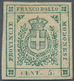 Italien - Altitalienische Staaten: Modena: 1859, 5c. Emerald-green, Fresh Colour, Full To Wide Margi - Modena