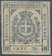 Italien - Altitalienische Staaten: Modena: 1859, 20c. Slate-violet, Fresh Colour, Close To Full Marg - Modena