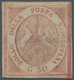Italien - Altitalienische Staaten: Neapel: 1858, 50 Grana, Rose Brown, Unused Without Gum, Crossed B - Napels
