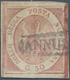 Italien - Altitalienische Staaten: Neapel: 1858, 50gr. Rose, Good Margins All Around, Some Thinnings - Napels