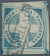 Italien - Altitalienische Staaten: Neapel: 1860, ½t. Blue "Savoyan Cross", Fresh Colour, Full To Hug - Napels