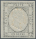 Italien - Altitalienische Staaten: Neapel: 1861, 1 Grano, Silver Grey (Sassone 19 D), Unused, With C - Naples