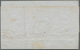 Italien - Altitalienische Staaten: Parma: 1852, 5 C Black On Yellow, Horizontal Strip Of 3, Slightly - Parme