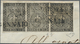 Italien - Altitalienische Staaten: Parma: 1852, 10c. Black On White, Horizontal Strip Of Three, Fres - Parme