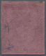 Italien - Altitalienische Staaten: Parma: 1852, 25c. Black On Violet, Fresh Colour, Slightly Cut Int - Parma