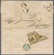 Italien - Altitalienische Staaten: Romagna: 1859, Letter Sent Within Bologna, With One 1/2 Bajocchi - Romagne