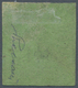 Italien - Altitalienische Staaten: Romagna: 1859: 6 Bajocchi Black On Yellow Green, Cancelled With P - Romagna