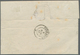 Italien - Altitalienische Staaten: Sardinien: 1851, 20 C Blue, Three Margins, Slightly Touched At Le - Sardinië