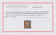 Italien - Altitalienische Staaten: Sardinien: 1851: 40 Cent. Carmine Rose Cancelled By Mute Rhombes, - Sardinië