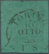 Italien - Altitalienische Staaten: Sardinien: 1853, 5c. Green, Fresh Colour And Full Margins, Slight - Sardinië