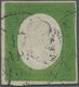 Italien - Altitalienische Staaten: Sardinien: 1854, 5c. Yellow-green, Bright Colour, Close To Full M - Sardinië