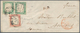 Italien - Altitalienische Staaten: Sardinien: 1857, Feb. 11: 5 Cents Emerald Green, Horizontal Pair - Sardinië