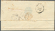 Italien - Altitalienische Staaten: Sardinien: 1862, 2 X 5 C Bronze-green, Each Stamp With Three Marg - Sardinië