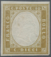 Italien - Altitalienische Staaten: Sardinien: 1858, 10c. Light Olive, Fresh Colour, Full To Wide Mar - Sardinië