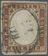 Italien - Altitalienische Staaten: Sardinien: 1861, 3 Lire, Bright Copper, Close To Full Margins, Us - Sardinië