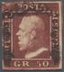 Italien - Altitalienische Staaten: Sizilien: 1859, 50gr. Purple Brown, Intense Colour, Full To Large - Sicilië