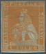 Italien - Altitalienische Staaten: Toscana: 1851, 1so. Orange On Grey, Fresh Colour, Touched To Full - Toscana