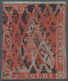 Italien - Altitalienische Staaten: Toscana: 1851, 2so. Scarlet On Bluish Paper, Fresh Colour, Cut In - Tuscany