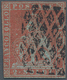 Italien - Altitalienische Staaten: Toscana: 1851, 2so. Scarlet On Bluish Paper, Fresh Colour, Cut In - Tuscany