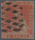 Italien - Altitalienische Staaten: Toscana: 1852, 2 Soldi, Scarlet On Blue, Canceled With Mute Rhomb - Toscana