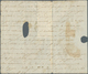 Italien - Altitalienische Staaten: Toscana: 1851 (1855): 1 Crazia Red, Vertical Strip Of Three, Marg - Toscana