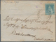 Italien - Altitalienische Staaten: Toscana: 1851, 2 Cr Bright Blue On Grey, Even To Full Margins, Ti - Tuscany