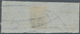 Italien - Altitalienische Staaten: Toscana: 1857, 2cr. Blue On Grey Paper, Horizontal Strip Of Three - Toscane