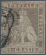 Italien - Altitalienische Staaten: Toscana: 1859, 9 Cr Lilac, Used With Part Of A Black Postmark, Le - Toscane