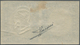 Italien: 1863, 15 C Blue, Horizontal Pair, Full Margins, Left Stamp Without Impression And Right Sta - Ongebruikt