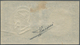 Italien: 1863, 15 C Blue, Horizontal Pair, Full Margins, Left Stamp Without Impression And Right Sta - Mint/hinged