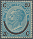 Italien: 1865, 10c. On 15cmi. Blue, Type I, Fresh Colour, Well Perforated, Mint O.g., Several Signat - Ongebruikt