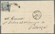 Italien: 1866, Cover Sent From Monte S. Giusto To Pollenza And Franked With "20 On 15 Cmi. Blue In T - Ongebruikt