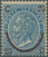 Italien: 1865, 20c. On 15c. Blue, Type II, Fresh Colour, Well Perforated, Mint Original Gum, Signed - Ongebruikt